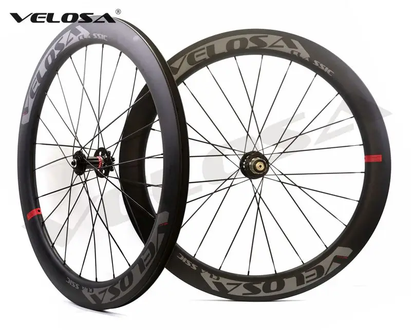 Velosa диск 60 дорожный мотоцикл дисковый тормоз углеродистая колесная пара 700C