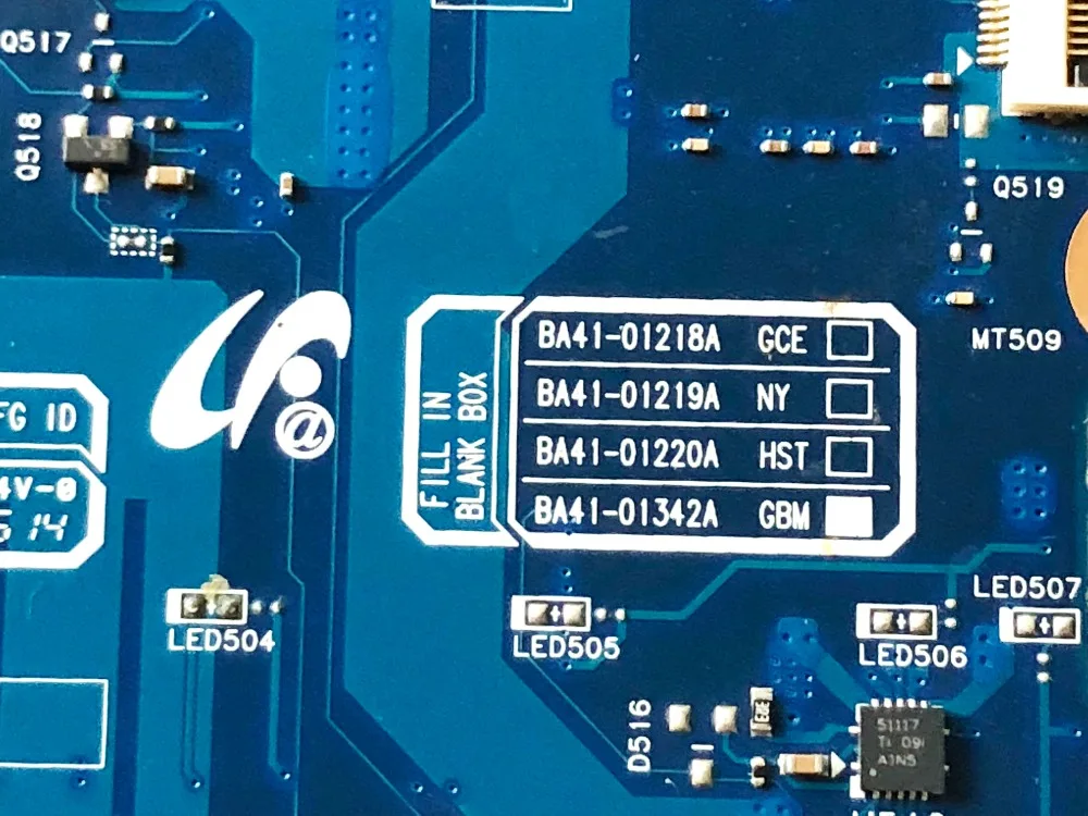 Оригинальное для Samsung R530 R540 Материнская плата ноутбука HM55 BA41 01342A BA92 06785A