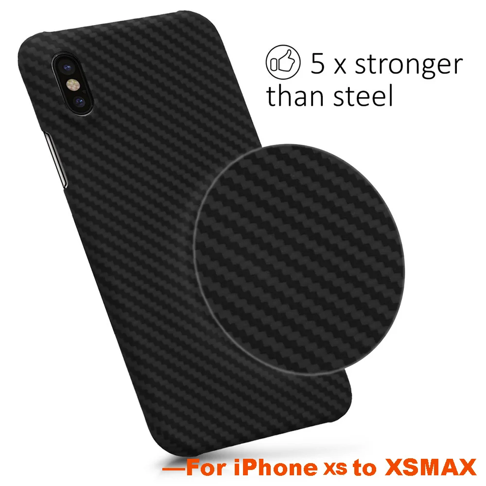 Роскошный чехол из углеродного волокна с узором для iPhone XS Чехлы для Max XR матовый арамидный волоконный чехол Ультратонкий чехол для телефона для iPhone XS Max