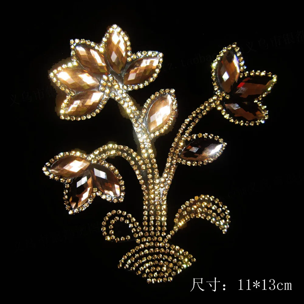 2 шт./лот железные кристаллы со стразами термоклейкие Переводные мотивы горячей