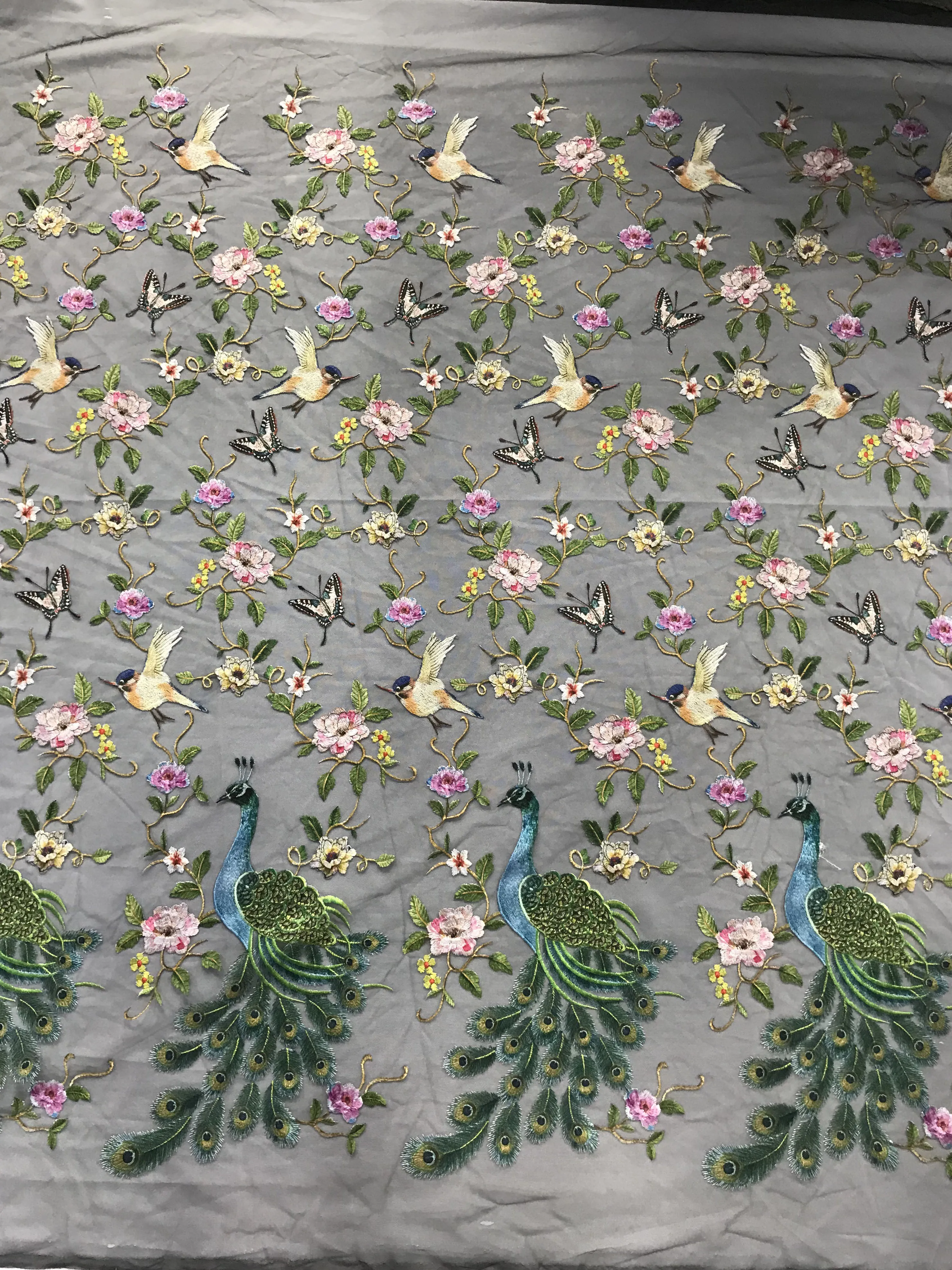 Высокое качество 2019 африканская французская сетчатая кружевная ткань Женская