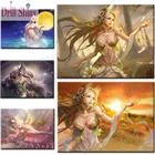 Алмазная живопись аниме девочки полная Алмазная мозаика из смолы 5D 