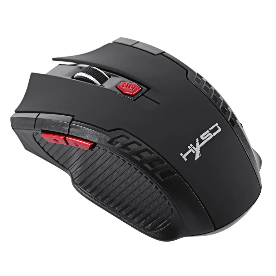 HXSJ X20 2400 Точек на дюйм 2 4 ГГц Беспроводной 6 кнопок Оптический игровой Мышь