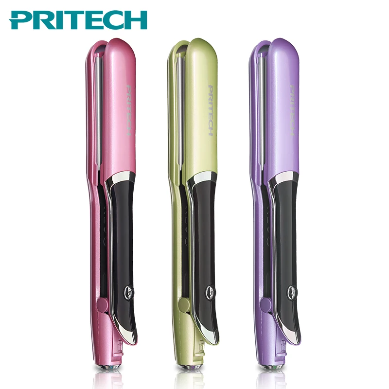 Pritech Электрический Выпрямитель для волос ЖК-дисплей контроль температуры плоский утюг керамическая пластина быстрый нагрев волос Утюг модный инструмент для укладки