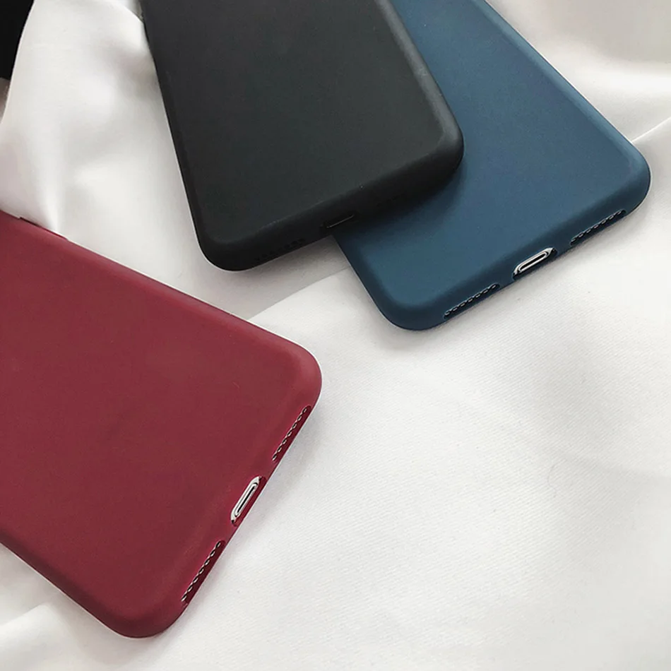 Moskado однотонный карамельный цвет чехол для телефона для iPhone 6S 6 7 8 Plus 5 5S SE Модный чехол для iPhone X XS Max XR Ультратонкий Мягкий ТПУ