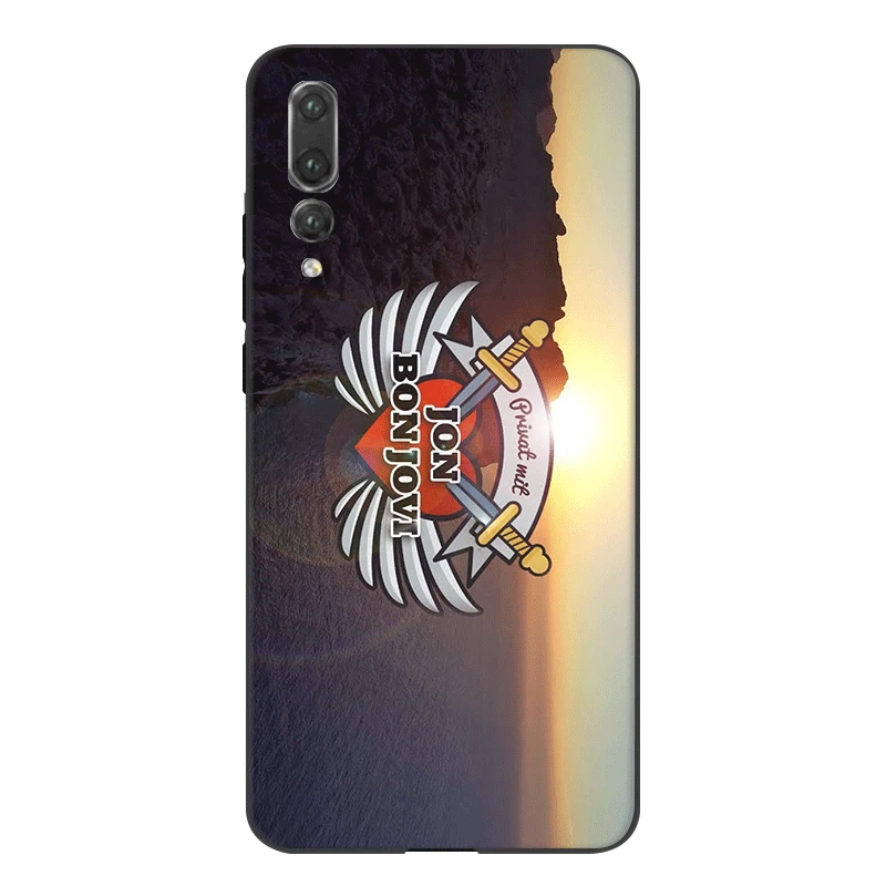 Desxz силиконовый чехол для телефона Huawei Y5 Y6 Y7 Y9 Prime Mate 10 Nova 2i 2 3 3i 4 Pro Lite сумка Bon Jovi Rock