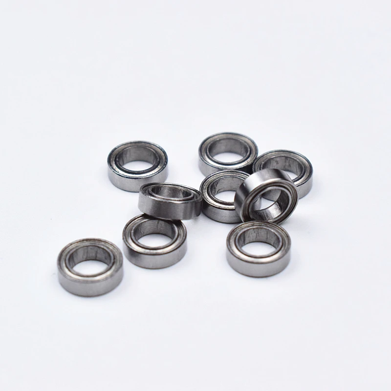 MR95ZZ 5*9*3(мм) 10 шт. подшипников ABEC-5 металлический герметичный Миниатюрный Мини подшипник MR95 MR95ZZ хромированный стальной подшипник