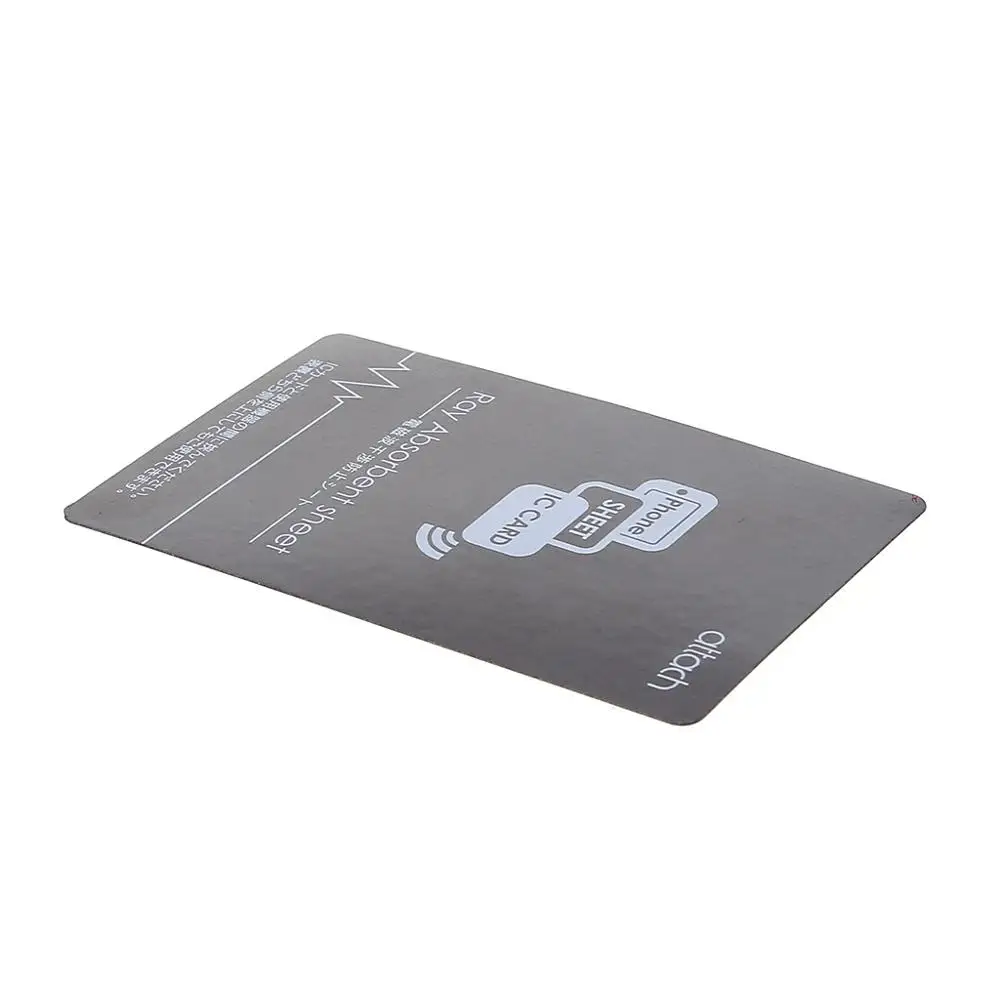 

Grey Anti-Metal Magnetic NFC Sticker Paster for iPhone Cell Phone Bus Access Control Card IC Card Protection Supplies