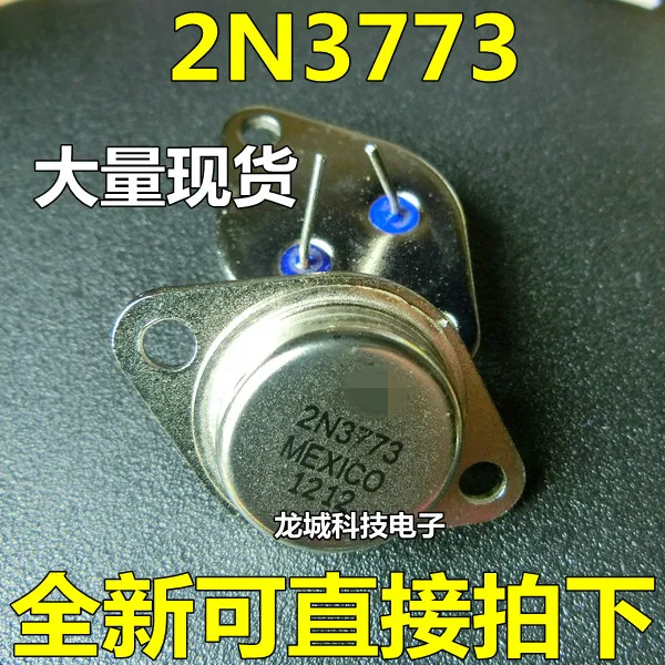 Золотой герметичный Железный Запуск 2N3773 на NPN высокой мощности 160V 16A 150W |