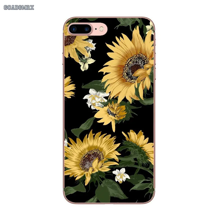 image 6 Чехол из ТПУ симпатичная Маргаритка Подсолнух цветочный для Xiao mi Red mi 2 S2 Note 6 7 6A mi 8 Lite 9 SE Pro mi Max 3 mi x 2 2 S 3 Pocophone F1 - Цвет: image 6