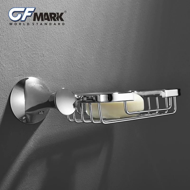 GFmark цинковый сплав держатель для мыла хромированная насадка мытья посуды