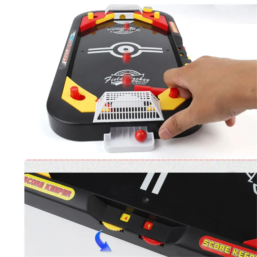 2 In 1 Ice Hockey Table Game Competitive Mini Soccer Parent-Child Interactive Children'S Educational Toys | Игрушки и хобби