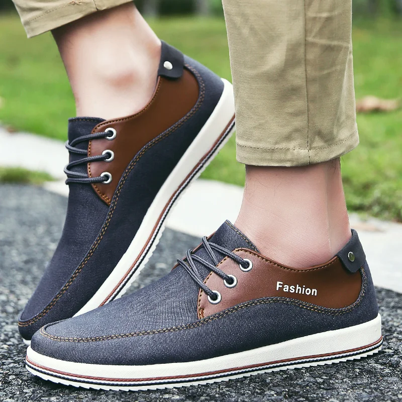 ARUONET Casual Canvas Shoes Men Summer Walking Elegant Patchwork Black Sneakers Comfortable Male Flats chaussures femme | Обувь