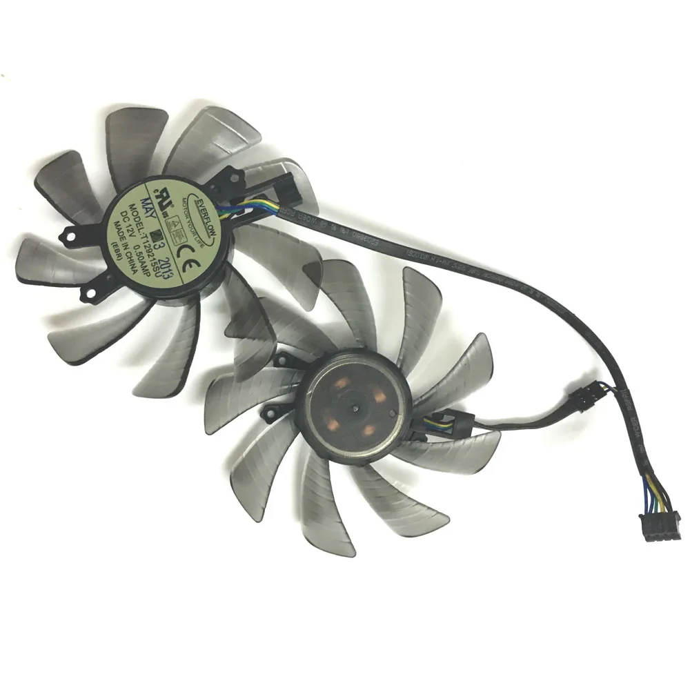 2 шт./компл. GTX970 GTX780Ti GTX780 GPU VGA кулер вентиляторы для GALAXY GTX760/770/780/780Ti/970 видеокарты в