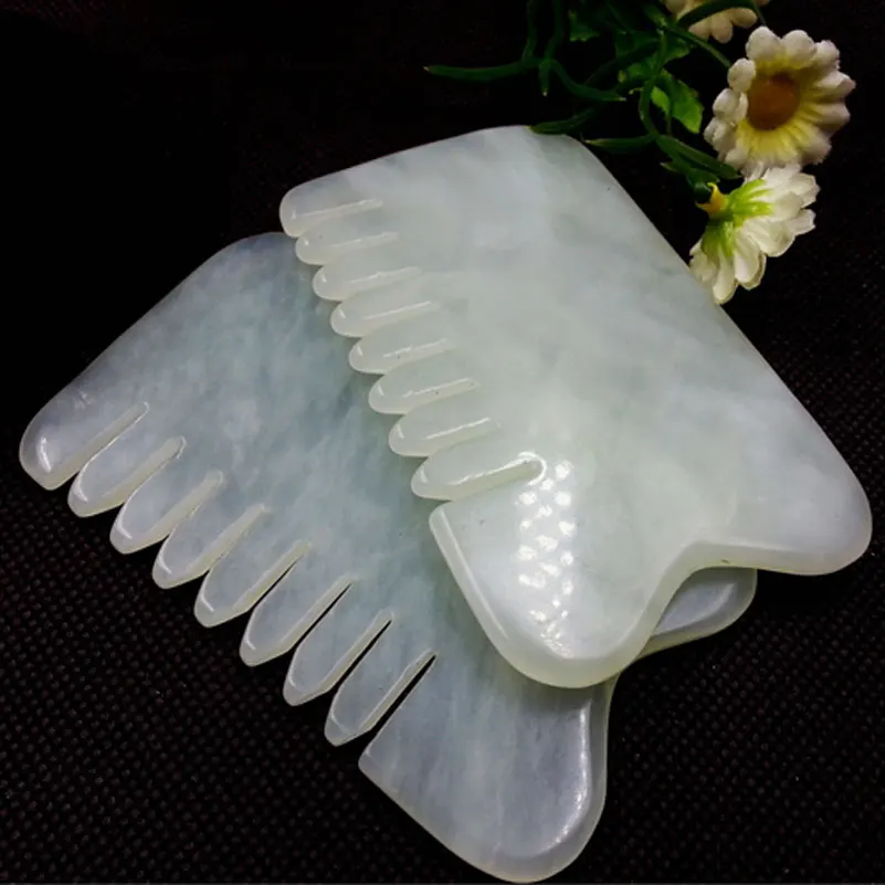 Head Body Messager Jade Comb Massageador Stress Massage Tool Massagers Chinese Medicine Massagem E Relaxamento SPA Health Care | Красота и