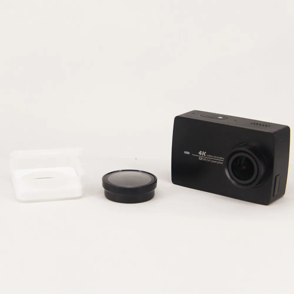 ZJM Xiaoyi 2 4K аксессуары для камеры УФ-фильтр рамка чехол + объектива Xiaomi Xiao YI i II Cam |