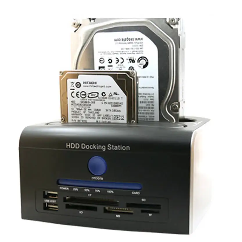 Binmer 2 5 &quot3 дюйма SATA HDD док станция для жесткого диска USB3.0 + устройство чтения карт
