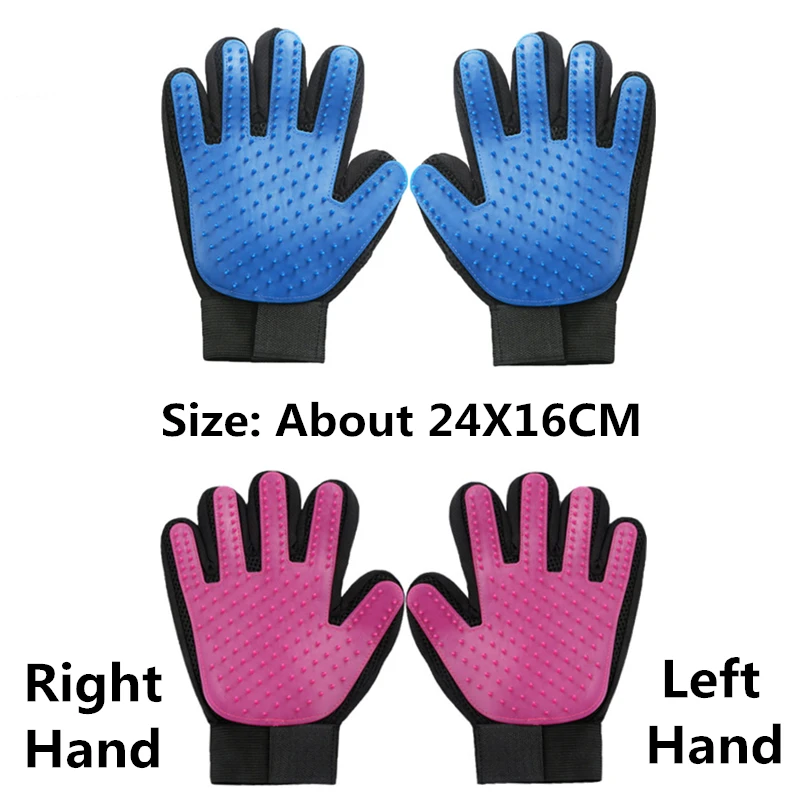 Hot Pet Dog Hair Brush Glove For Cleaning Massage Grooming Comb Supply Finger Cats Animal |