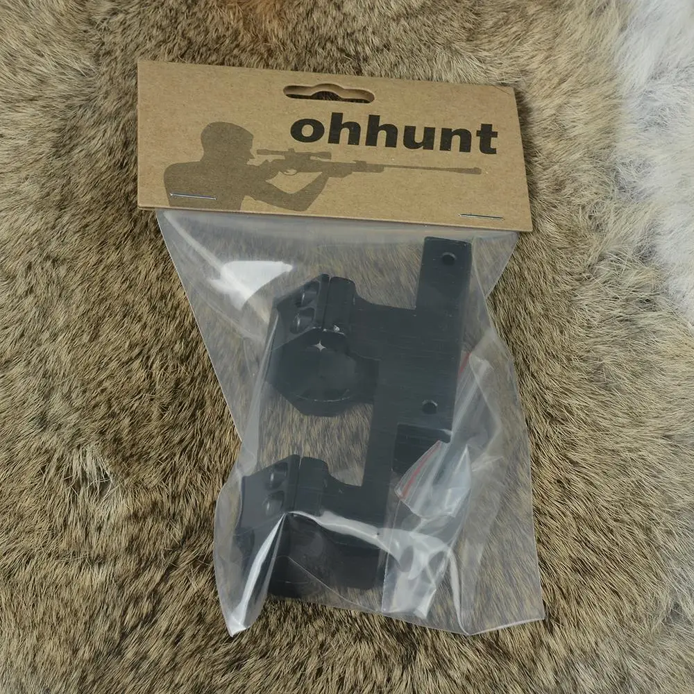 Ohhunt 1 дюйм смещение 11 мм ласточкин хвост. 22 пневмокольца крепление bi-направление