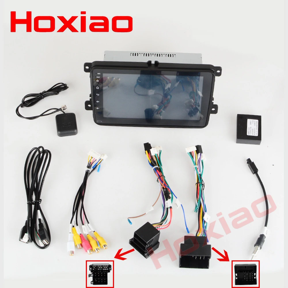 Для VW/Golf/Passat/POLO/Tiguan/Skoda/Fabia/Rapid/Seat/Leon Autoradio 8 дюймов Автомобильный Android радио gps стерео