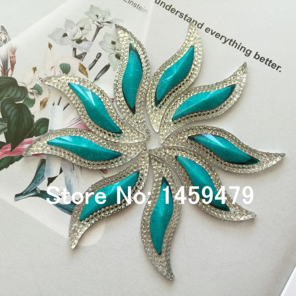 S Форма 10 шт. из стразов для одежды аксессуары используемые в свадебному платью