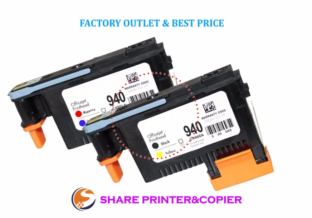 SHARE 940 печатающая головка Печатающая C4900A C4901A для HP officejet pro 8000 8500 8500A A909a A909n A909g A910a