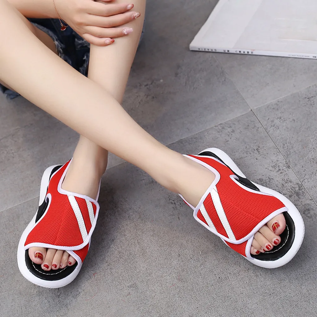 SAGACE/сандалии на толстой подошве с застежкой липучкой женская спортивная обувь