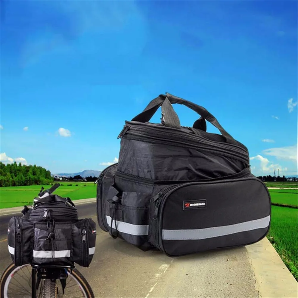 Велосипедная багажная сумка с чехлом от дождя сумки на сиденья для горного