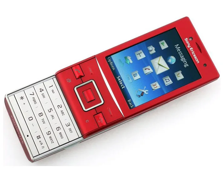Red Мобильный телефон sony Ericsson Hazel J20 3g 5MP wifi Bluetooth разблокированный J20i сотовый телефон - Цвет: Red