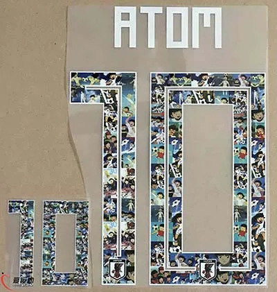 Япония дом/Aawy мультфильм#10 Tsubasa японский Nameset Япония ATOM 10 NAMESET - Цвет: atom