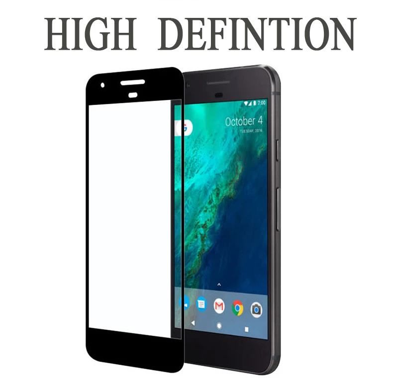EKDME полное покрытие закаленное стекло для Google Pixel 2 XL Защитная стеклянная пленка