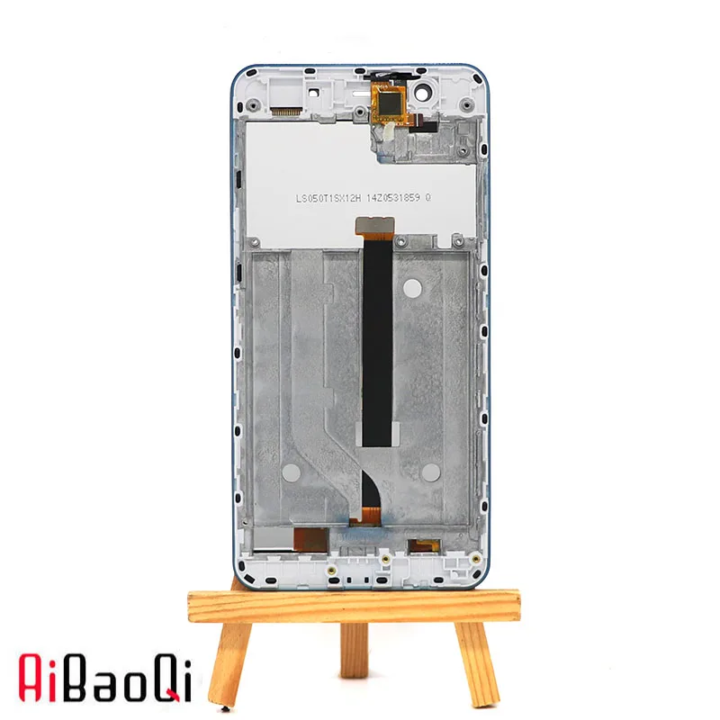 AiBaoQi Новый 5 0 дюймовый сенсорный экран + 1280x720 ЖК дисплей рамка в сборе замена для