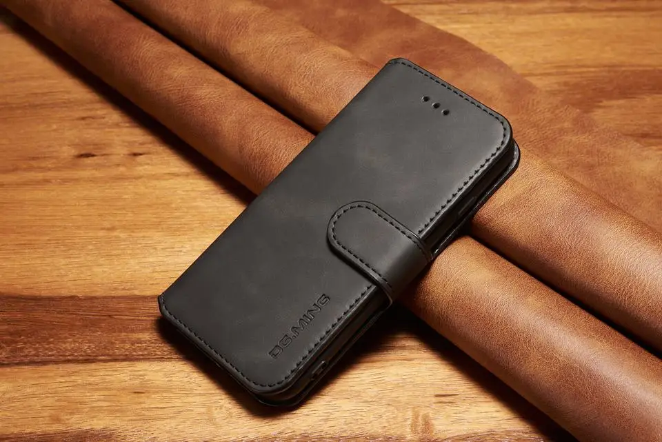 Чехол-Кошелек для huawei P20 Lite, чехол P20 Pro, откидной кожаный чехол для телефона, Роскошный Ретро однотонный чехол P20lite P 20 Fundas