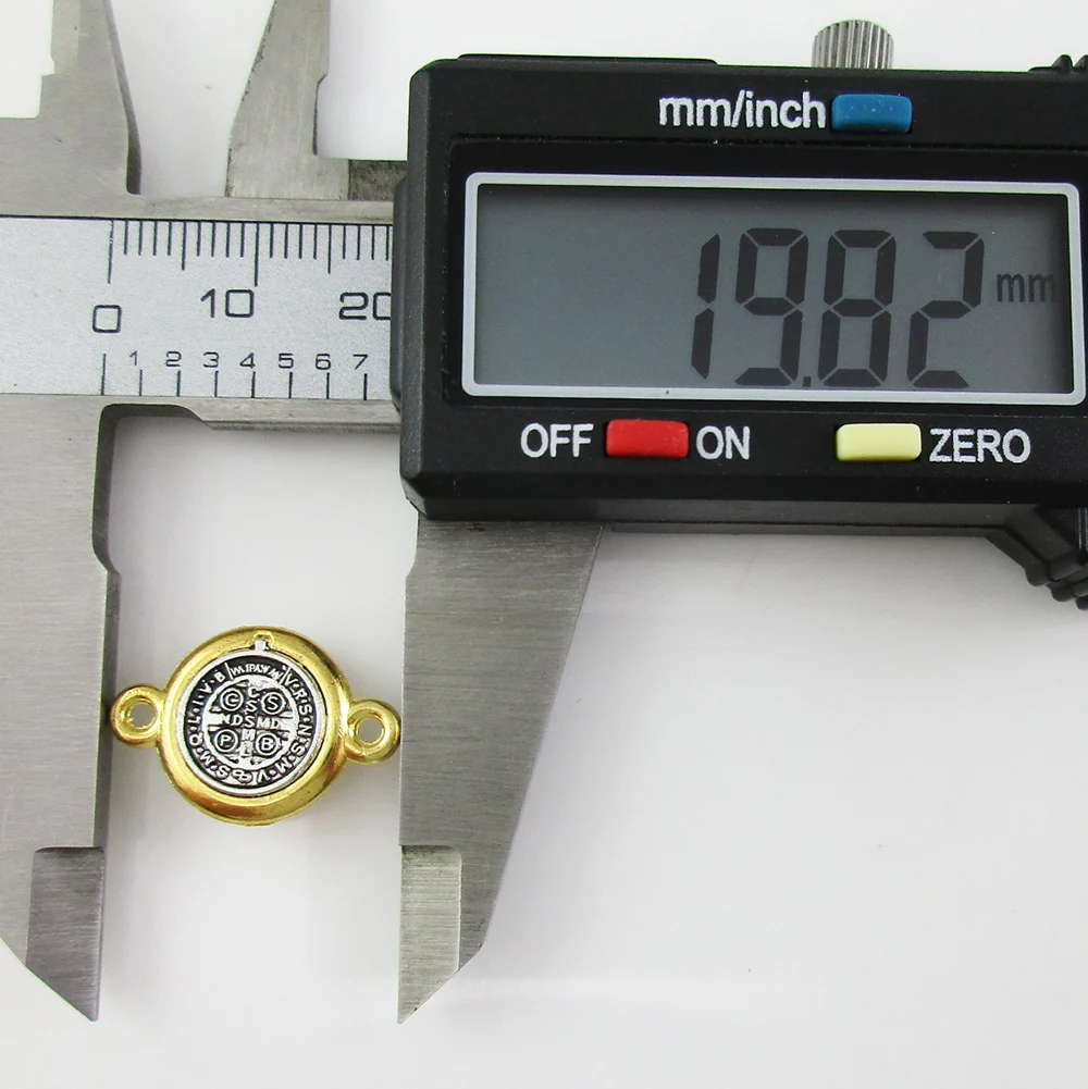 100 шт. католических орден Святого Бенедикта соединительный элемент с двумя