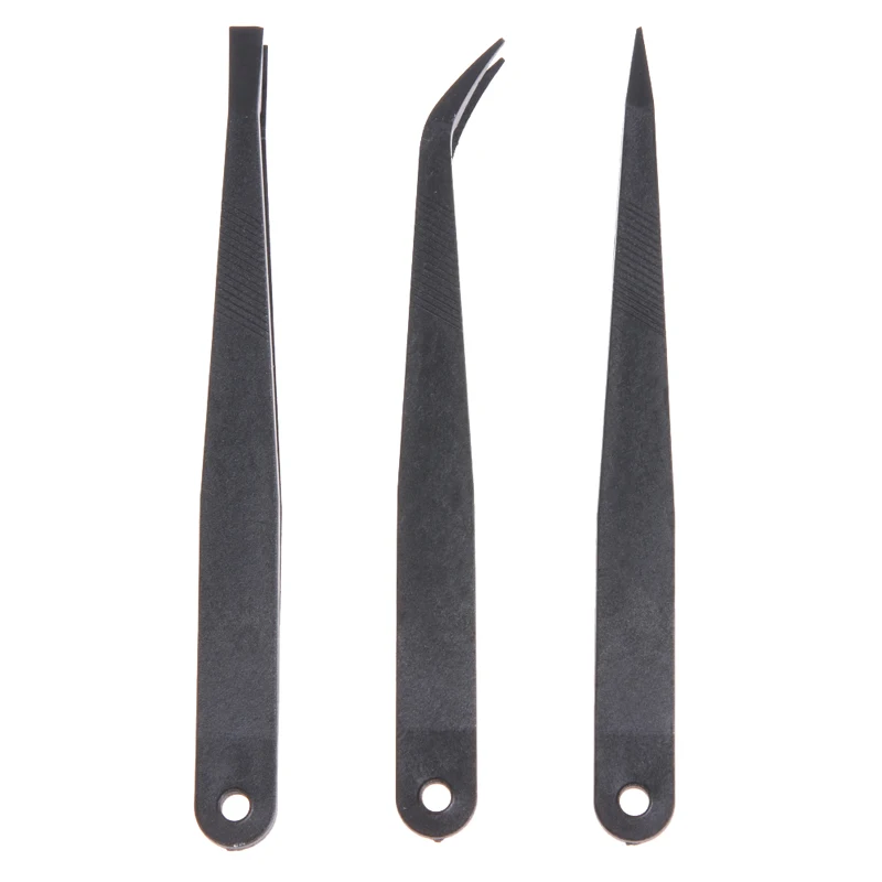 3 шт. Антистатические Пинцет Набор Triad Fix Repair Tool Kit для смартфонов планшеты электронные компоненты плоские/острые/изогнутые щипцы