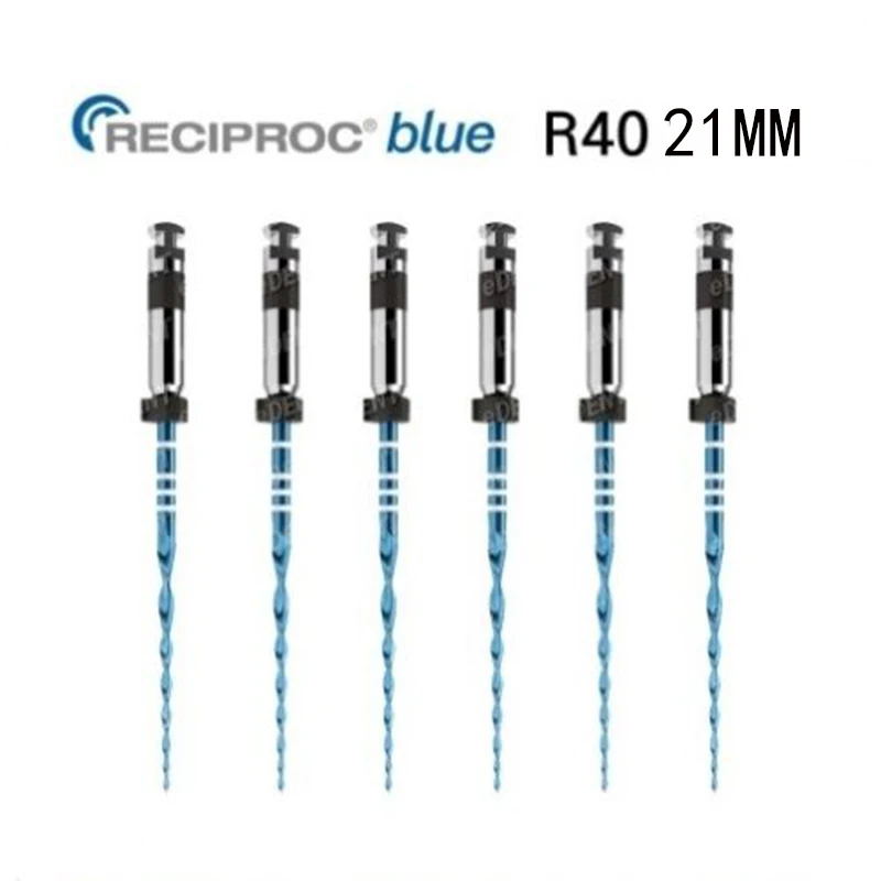 6 фото стоматологические reciproc синие файлы стоматологические файлы endodontic niti файлы использовать для чистки корневого канала стоматология - Цвет: Серый
