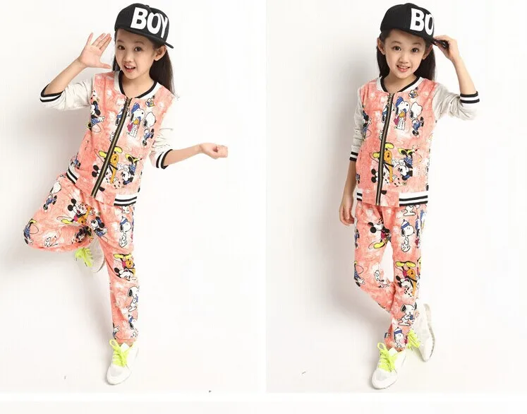 The new children's clothing children wear autumn big virgin girls suit pants spring and Tong Kit|suit without jacket|pants shortssuit linen |