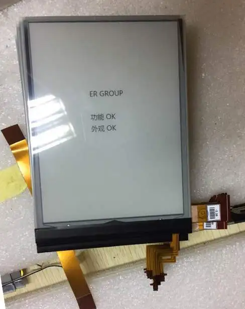 6 0 дюймов E Ink ED060XC9 ЖК дисплей с Подсветка Экран Стекло для чтения электронных книг