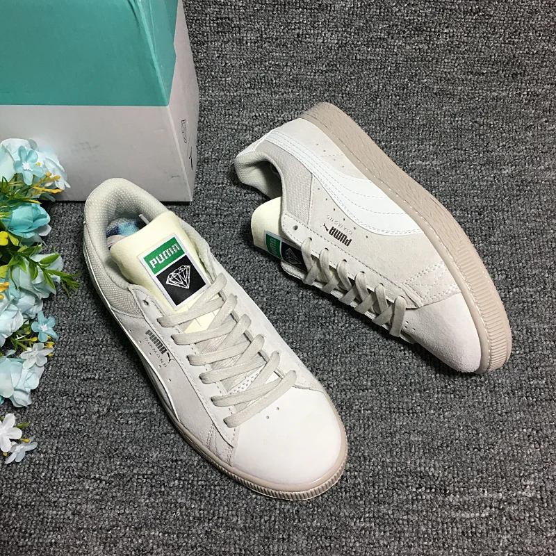 2018 Новое поступление PUMA Для женщин с замши сердце Валентина кроссовки бадминтон