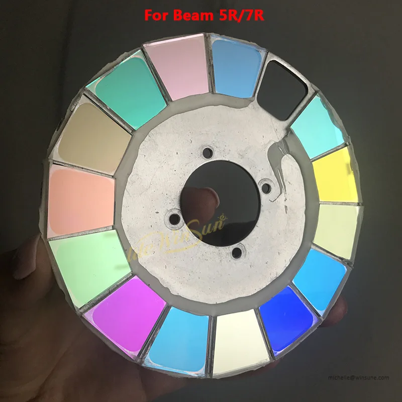 Цветное колесо Litewinsune для Луча 5R Beam R7 280 Вт Подвижная головка освещения 14 цветов s +