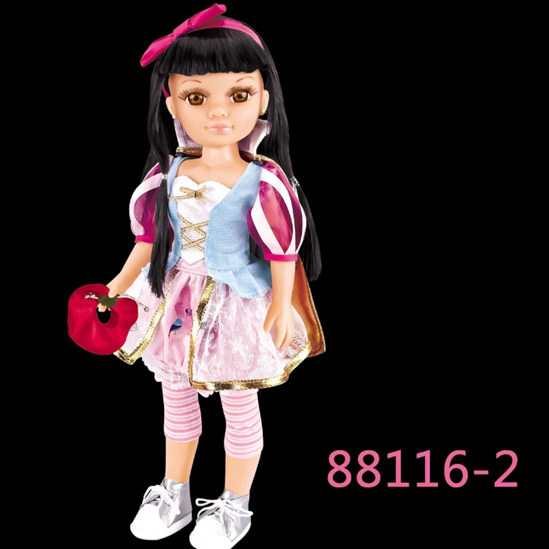 17 дюймов Возрождается Кукла С 3D Глаза Малыш Ребенок Жив возрождается Принцесса