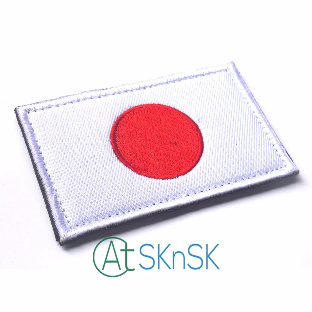 2 шт./компл. японский флаг вышитый значок военные тактические колпаки для рюкзака