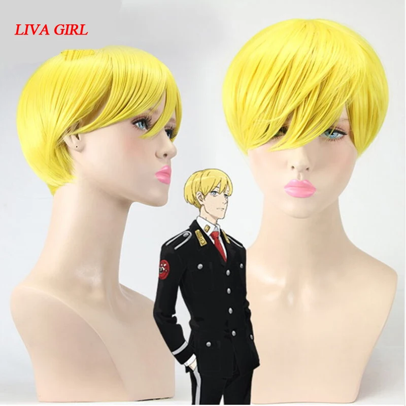 LIVA GIRL ACCA: 13 кратный инспекционный отдел парик для косплея джинсовый Отус Женский