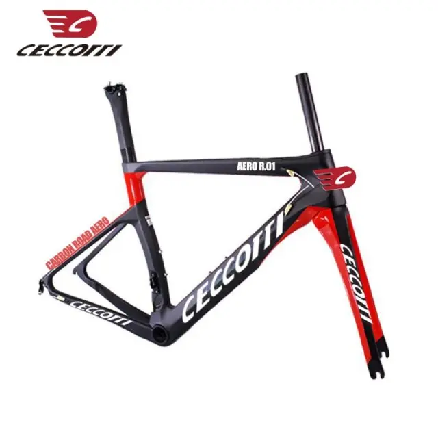Карбоновая рама для шоссейного велосипеда CECCOTTI PF30/BB30/BSA quadro carbono индивидуальная