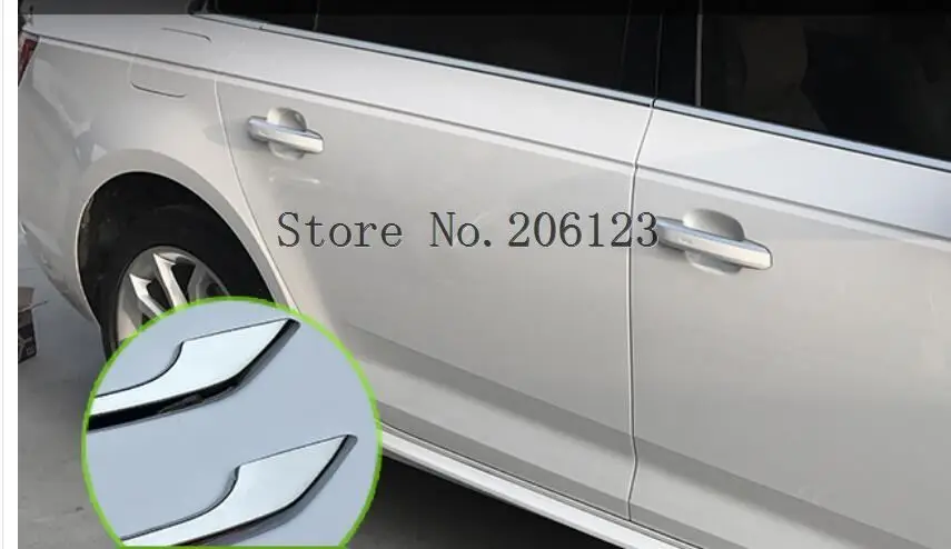 Для Audi A4 S4 RS4 B9 A5 S5 RS5 Q5 FY боковая рамка дверной ручки крышки Накладка внешние аксессуары ABS хромированные