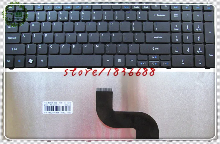 GYIYGY клавиатура для ACER 5750G 5439 5733Z 7750g 5742G 5560g 7560 7741Z MS2309 5741 5810 Клавиатура ноутбука |