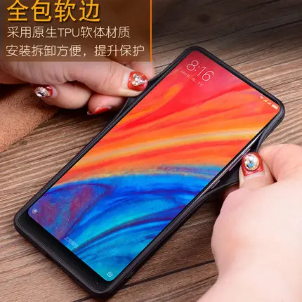 Чехол для Xiaomi Mi Mix 2 S роскошный чехол книжка из натуральной кожи s Mix2s mix
