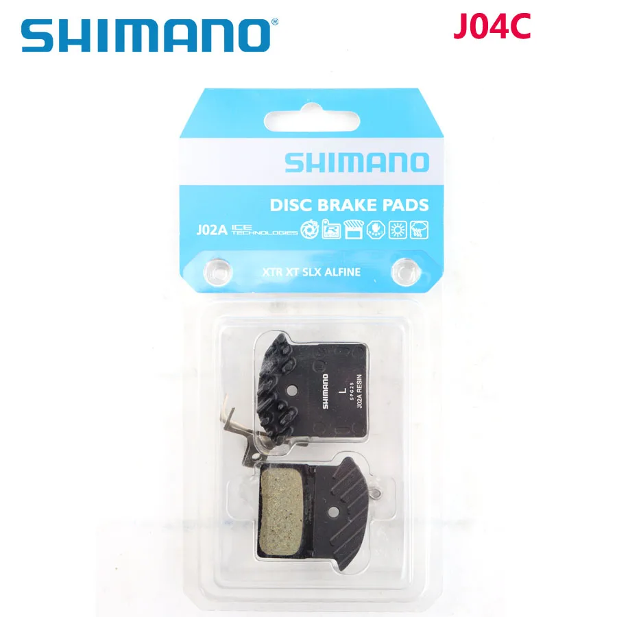 Металлическая тормозная колодка Shimano J04C DEORE XT SLX Ice Tech для горного велосипеда BR M9000