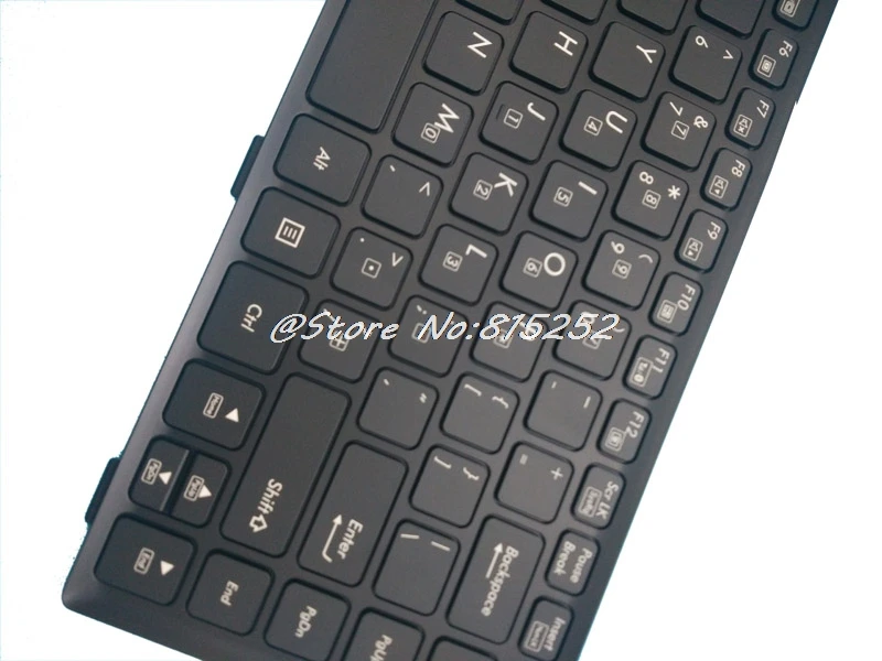 Английская клавиатура с подсветкой для Gigabyte AORUS X3 V138445DS1 2Z703 USX33 S10S YH AZ12EF01 V5 V7
