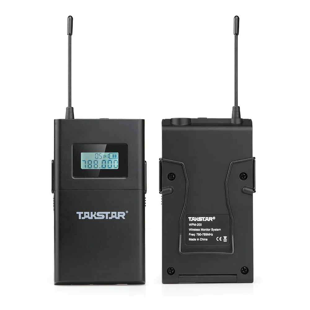 Takstar WPM 200 в ухо этап UHF беспроводной монитор системы для студийной записи/на сцене